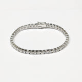 Standard 7" Tennis Bracelet with LAB GROWN CVD Diamond with 4 Prong Super Premium Collection Jewelry