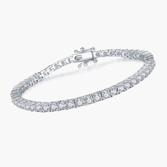 LAB GROWN CVD Diamond Tennis Bracelet with 4 Prong Super Premium Collection Jewelry