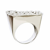 LEE 190d Gold 8mm High Top Mounting Name Ring