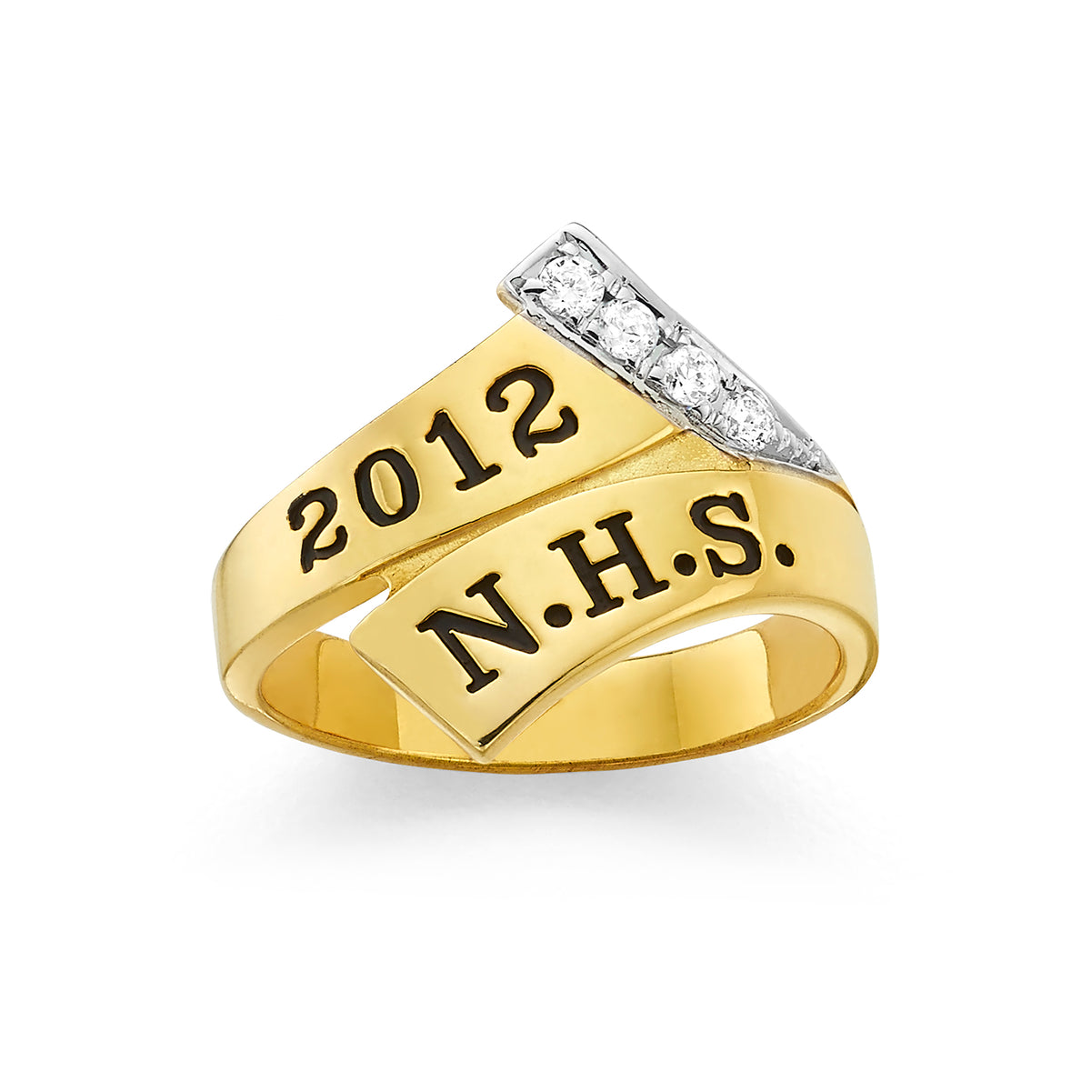 Noble R Class Rings CLASS30 14k Gold 12mm Fabulous Class Ring – Lee Jewelry